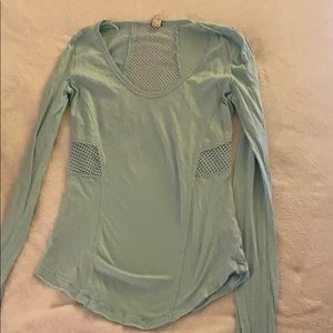 Free people long sleeve shirt